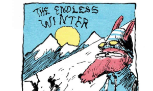 Working In The Snow - It's a Glamorous Life.